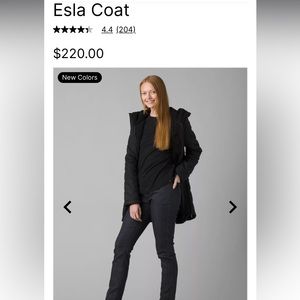 PrAna Elsa Coat